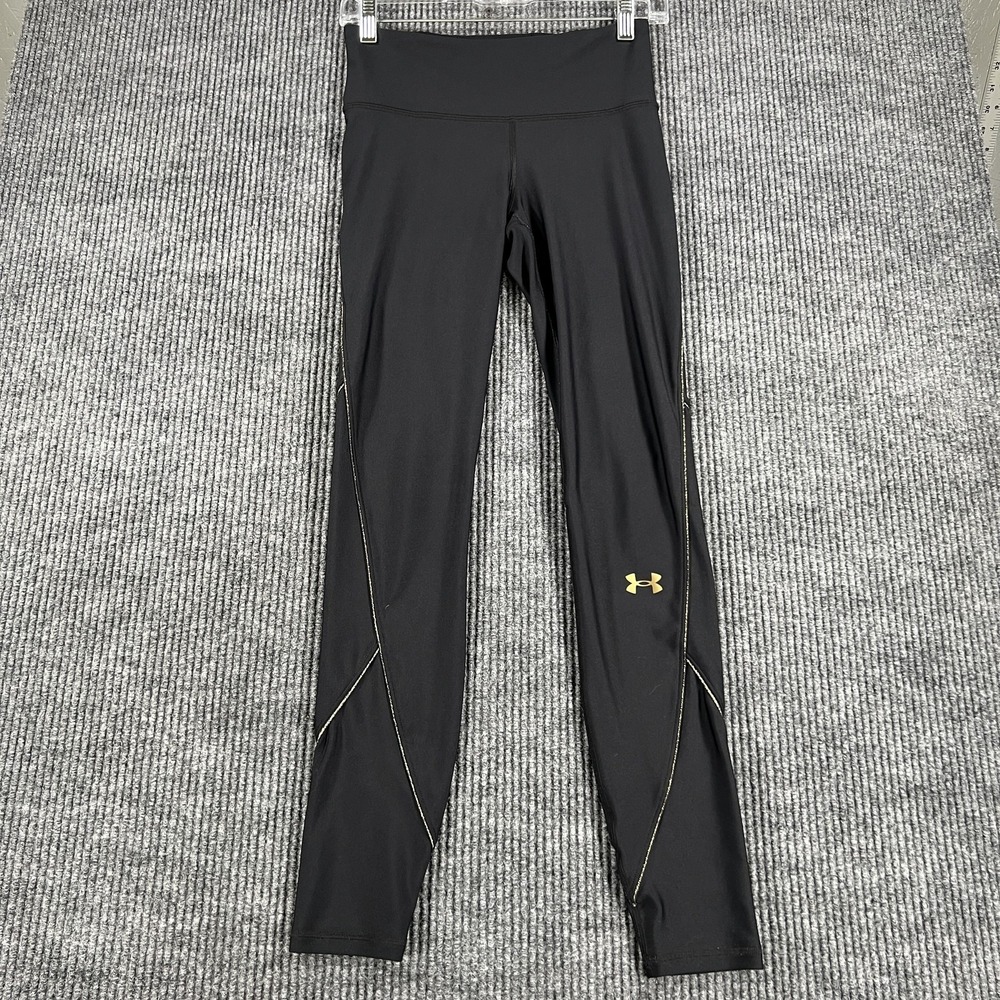 Under Armour Leggings Womens‎ Small HeatGear Compression Athletic Gym Workout